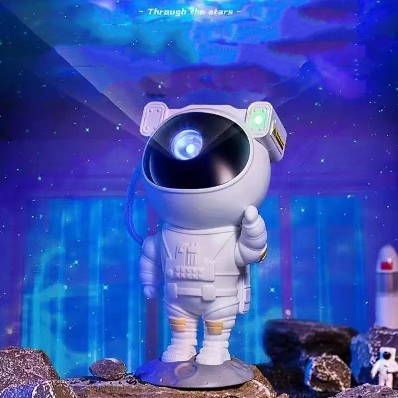 Kids Room Star Projector Astronaut Galaxy Space Night Desk Light