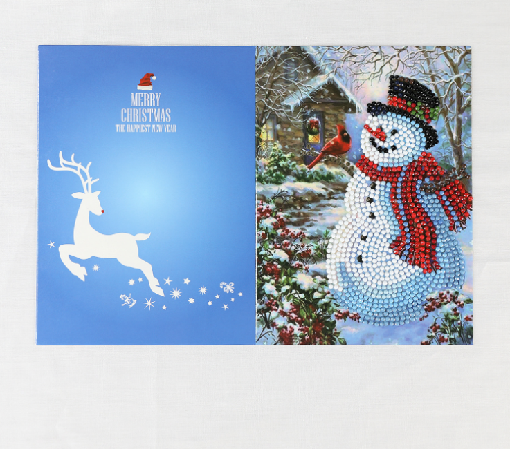 Artistic Fun DIY Birthday Thank You Bless You Best Wishes Graduation Fathers Day Diamond Painting Greeting Card Kits