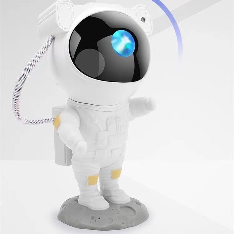 Kids Room Star Projector Astronaut Galaxy Space Night Desk Light