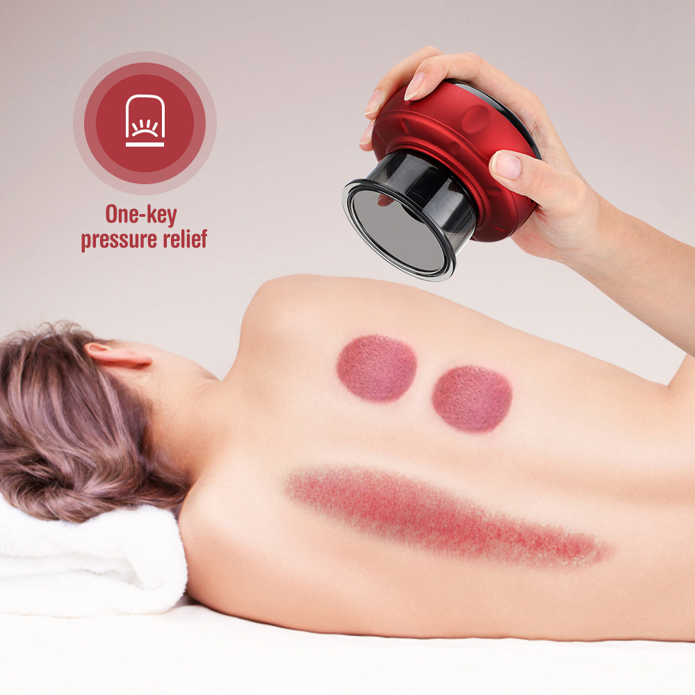 Electric Vacuum Cupping Massage Body Cups Anti-Cellulite Therapy Massager for Body Electric Scraping Fat Burning Slimming