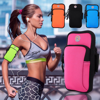 Arm Handbag Pouch Compatible with I Phone Samsung for Running Sports Fitness and Night Out Wrist Pouch Bag