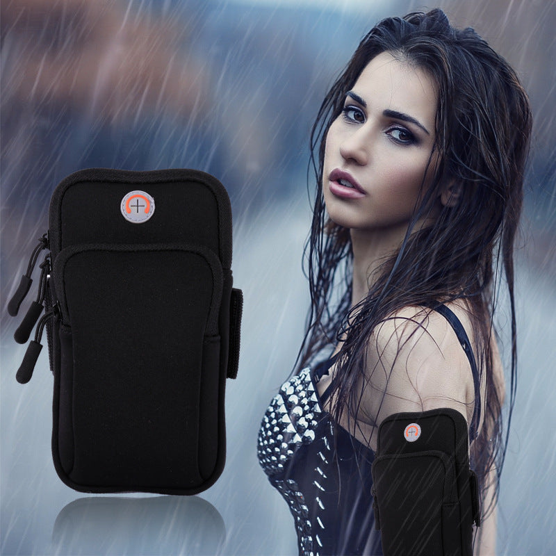 Arm Handbag Pouch Compatible with I Phone Samsung for Running Sports Fitness and Night Out Wrist Pouch Bag