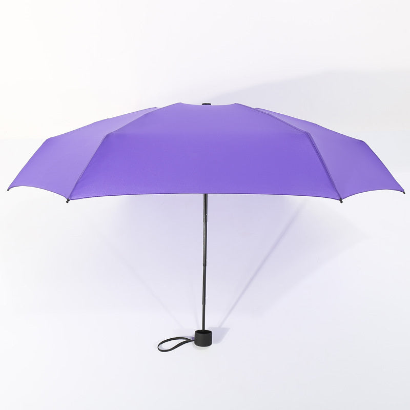 Super Durable Weather Rain Waterproof Quick Dry Protection Mini Compact UV Protection Lightweight Umbrellas with Matching Case