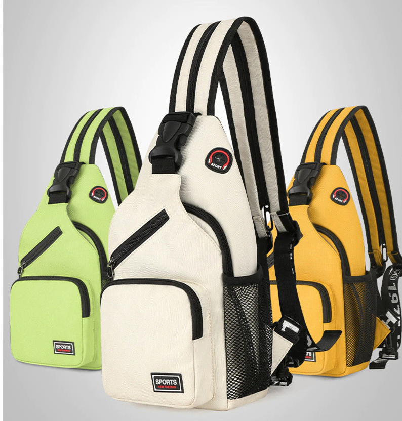 Multiple Colors Crossbody Sling Shoulder Messenger Backpack