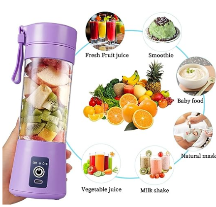 Portable Personal Electric Mini Juicer Blender