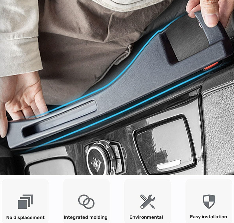 Car Seats Wide Gap Storage Plug Pocket for Automobiles