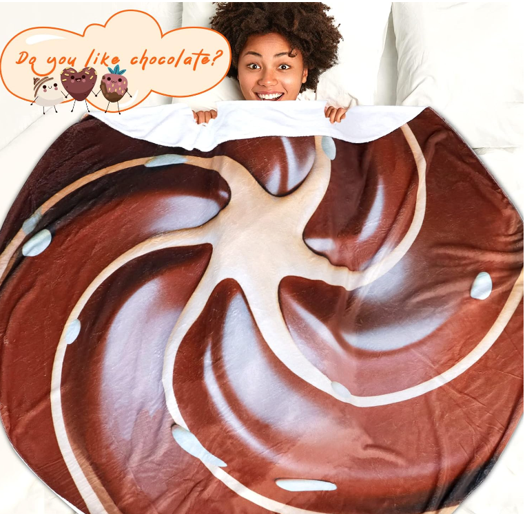 Chocolate blanket discount