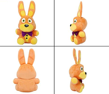 Five Night at Freddy Movie Spring Bunny Bear Fox Animal Stuff Plush Figure Collectible Toys