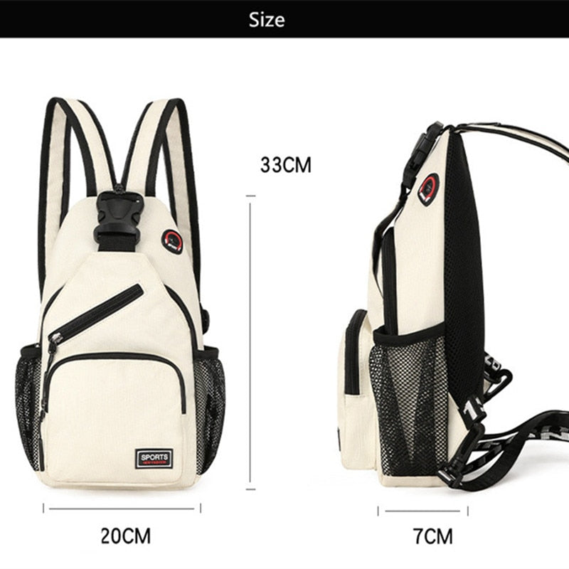 Multiple Colors Crossbody Sling Shoulder Messenger Backpack