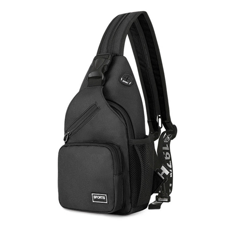 Multiple Colors Casual Crossbody Sling Shoulder Waterproof Messenger Hiking Traveling Backpack Bag for Men Women