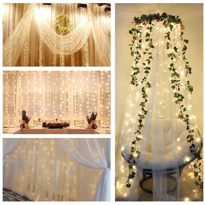 Love Curtain Lights Smart LED with APP DIY Curtain Strip Window Lamp with Programmable Music-Sync Dynamic Remote Control 16 Modes for Valentines and Holidays