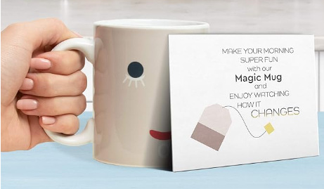 Unique Heat Magic Smart Thermal Color Changing Sensitive Coffee and Tea Beverage Mugs Cups