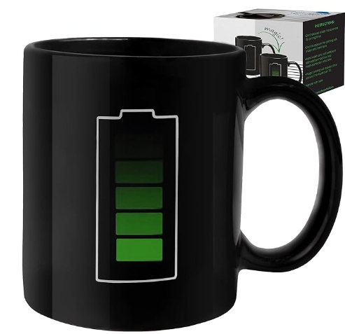 Unique Heat Magic Smart Thermal Color Changing Sensitive Coffee and Tea Beverage Mugs Cups