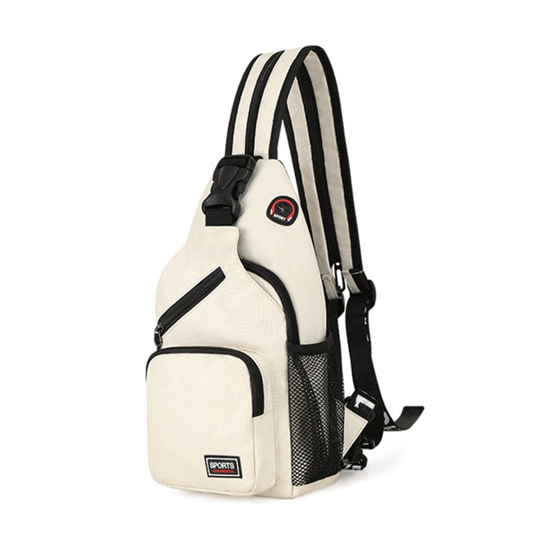Multiple Colors Casual Crossbody Sling Shoulder Waterproof Messenger Hiking Traveling Backpack Bag for Men Women