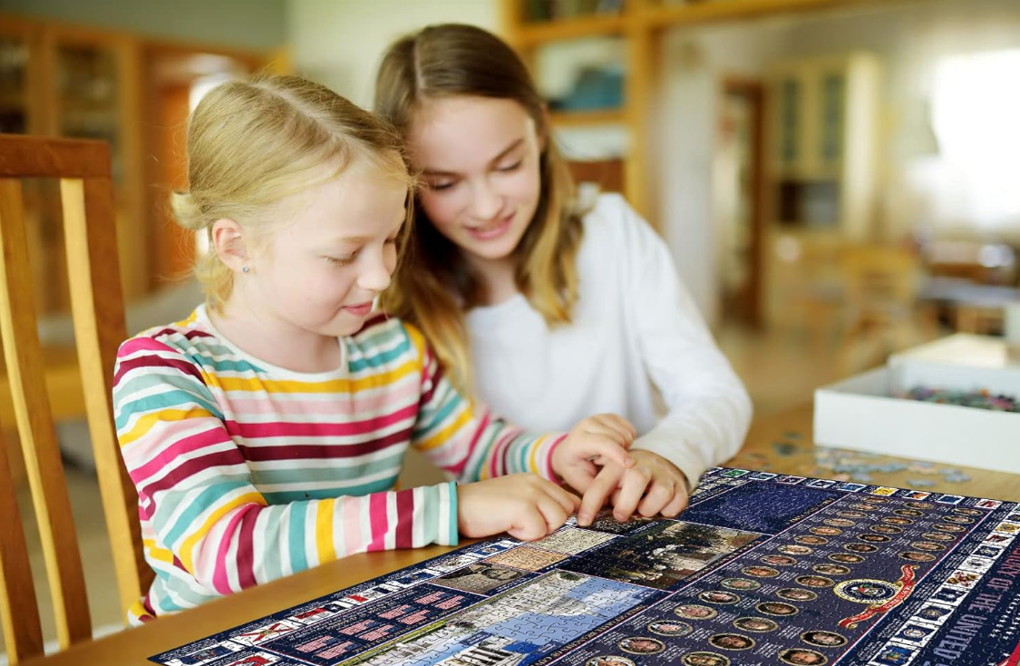 Interactive Fun Imaginative Mystery Educational 1000 Pieces Jigsaw Puzzles Toy and Games