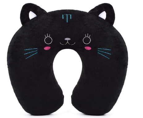 Animal Design Soft Neck Head Chin Travel Pillow for Kids and Toddlers