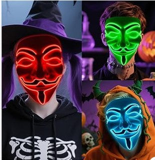 LED Mask Light Up Mask Unisex Light Up Luminous Digital Glow Mask with Gesture Sensing Halloween LED Lighted 50 Face Transforming Patterns for Costume Cosplay Party Rave Dj