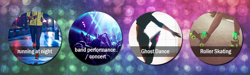 LED Nylon Universal Fun Waterproof Shoelaces Flashing Glow Light Up Party Holidays Halloween for Sneakers Shoes with 3 Modes in 6 Fun Colors