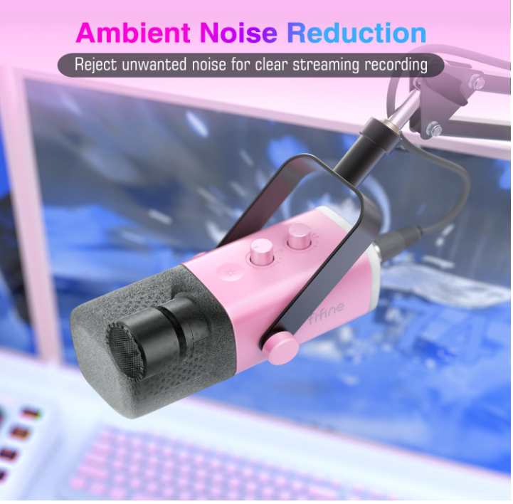 USB Wireless Bluetooth Dynamic Microphone for Podcast Recording, PC Computer Gaming Streaming Microphone