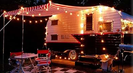 Color Changing Outdoor Shatterproof Waterproof Sync to Music Patio String Lights with Remote & APP