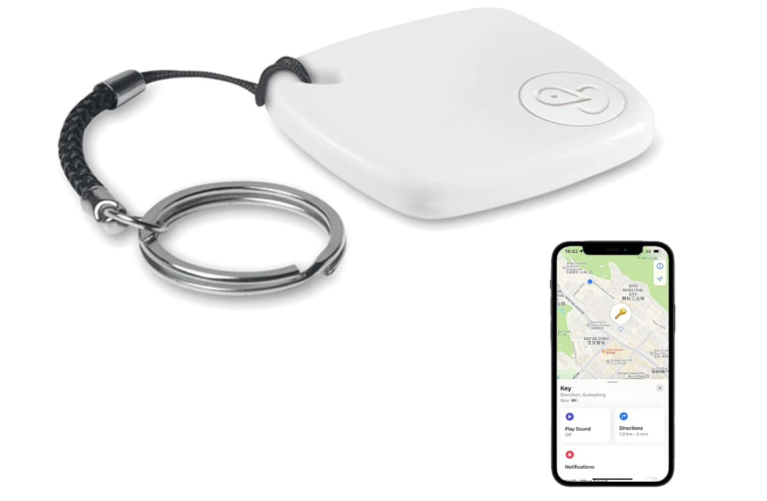 Portable GPS Bluetooth Tracker Locator Pet Key Finder Tag Collar for Dogs Cat Pets