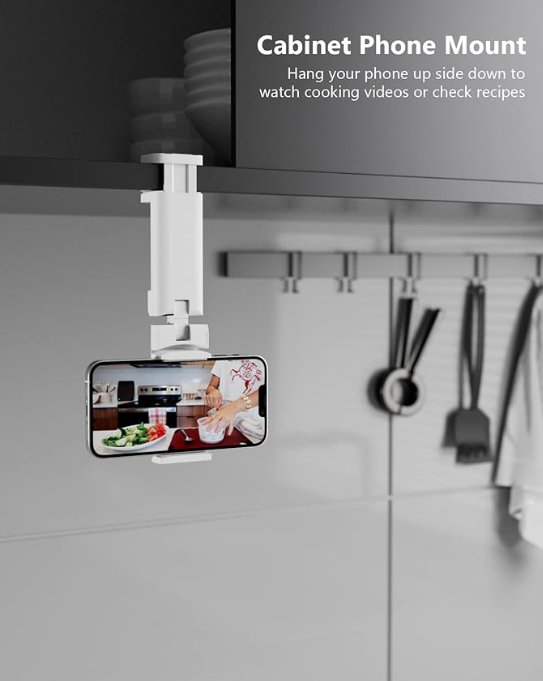 Airplane Car Auto Universal Travel Essential Hands-Free Phone Holder Mount for Flying Road Trips Car Rides