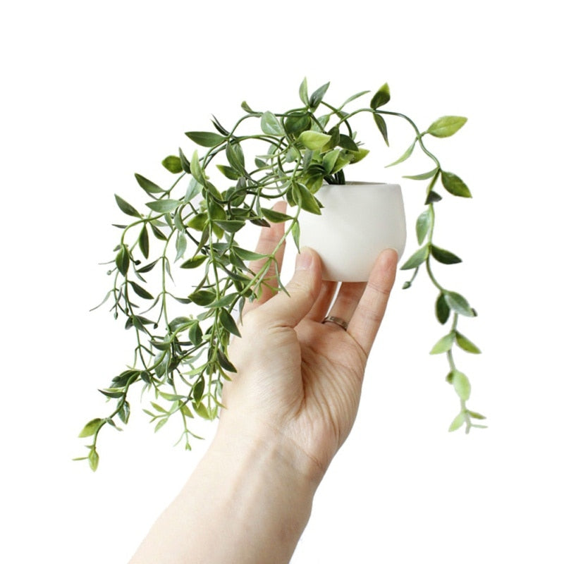 Fridge Magnets Potted Artificial Succulent Plants