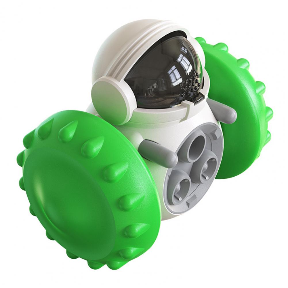 Dog Toy Dispenser - Doggy Treat Dispensing Chase Toys for Mind & Health Improvement - Pet Interactive Food Puzzle Toy for Medium Small Dogs - IQ Training Slow Feeder Toy for Dog & Cats