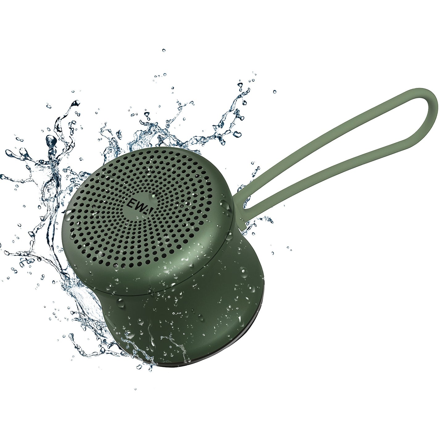 Pro Mini Bluetooth Waterproof Subwoofer powerful Speaker with Custom Bass and Case Holder