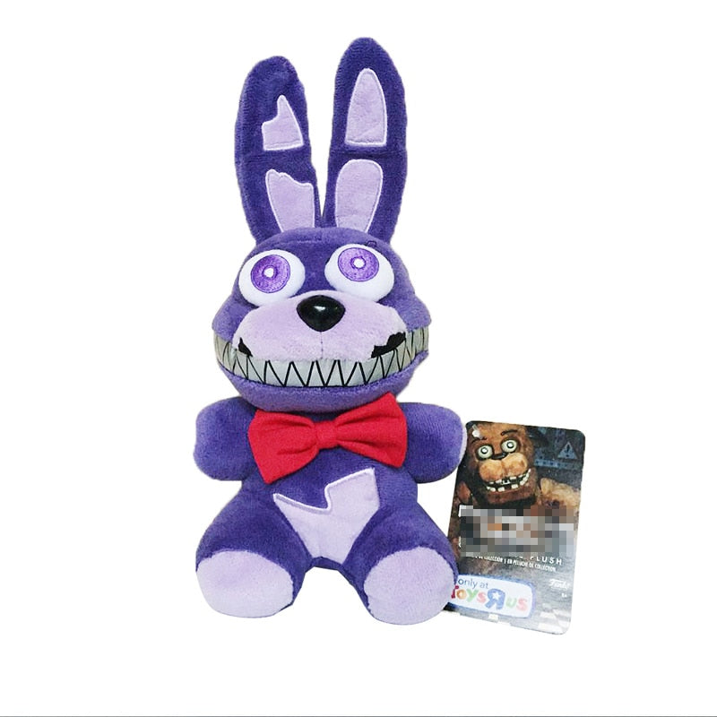 Five Night at Freddy Movie Spring Bunny Bear Fox Animal Stuff Plush Figure Collectible Toys