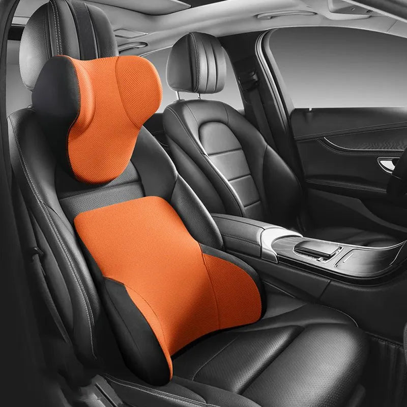 Memory Cushion Headrest Multi Color Auto Car Van Truck Seat Pillow for Neck Lumbar Support for Vehicle Chair Sofa Bed