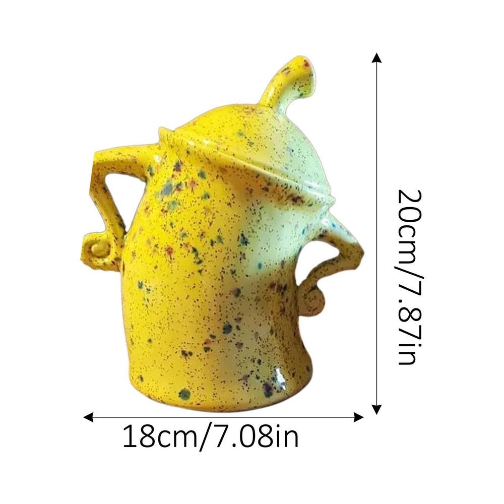Canister With Major Attitude Fun Decorative Home Food Cookie Jar Storage Kitchen Counter Pantry Resin Ceramic Containers
