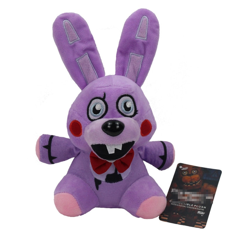 Five Night at Freddy Movie Spring Bunny Bear Fox Animal Stuff Plush Figure Collectible Toys