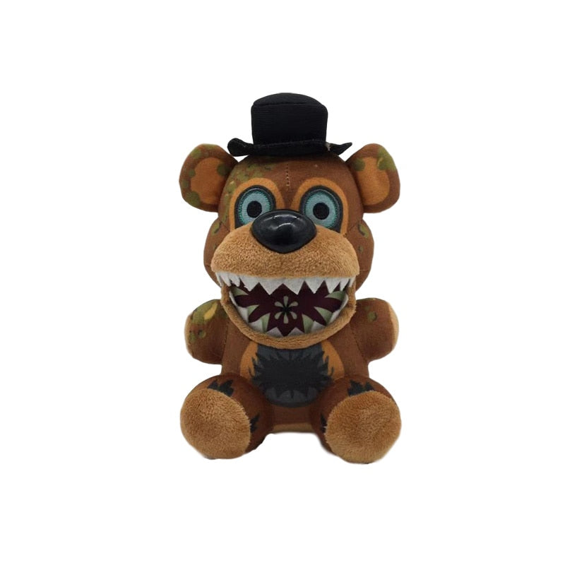 Five Night Of Freddy Movie Plush Figure Toys Freddy Bonnie Foxy Chica Circus Baby Orville