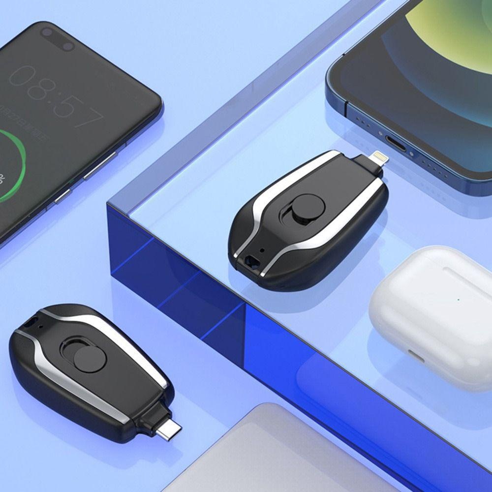 Mini Smartphone Emergency Portable Power Bank with Keychain for I phone