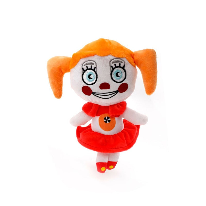 Five Night Of Freddy Movie Plush Figure Toys Freddy Bonnie Foxy Chica Circus Baby Orville