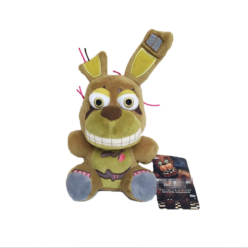 Five Night Of Freddy Movie Plush Figure Toys Freddy Bonnie Foxy Chica Circus Baby Orville