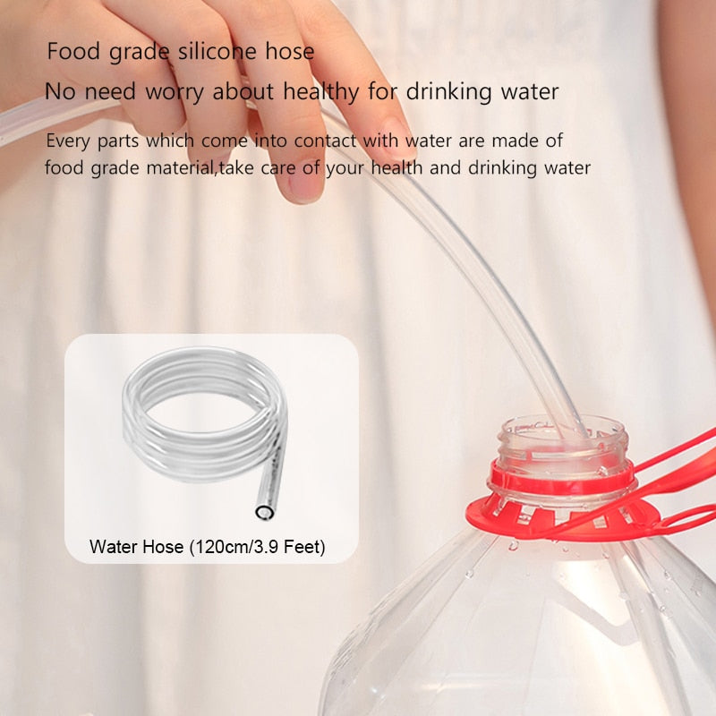 Smart Universal Portable Desktop Water Pump Dispenser with Rechargeable Battery