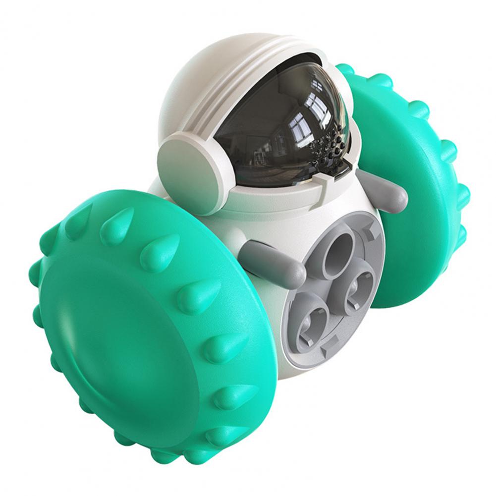 Dog Toy Dispenser - Doggy Treat Dispensing Chase Toys for Mind & Health Improvement - Pet Interactive Food Puzzle Toy for Medium Small Dogs - IQ Training Slow Feeder Toy for Dog & Cats