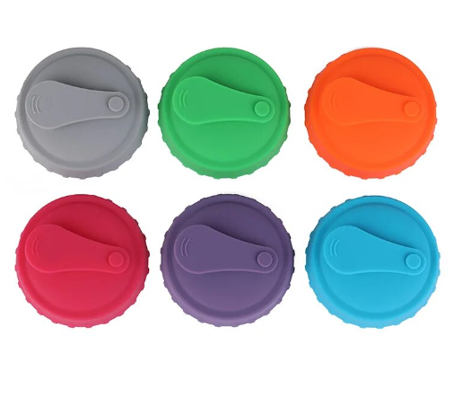 Silicone Soda Pop Energy Juice Beer Cup Can Cover Toppers Lid Reusable Beverage Food Protector 2 -18 Pack