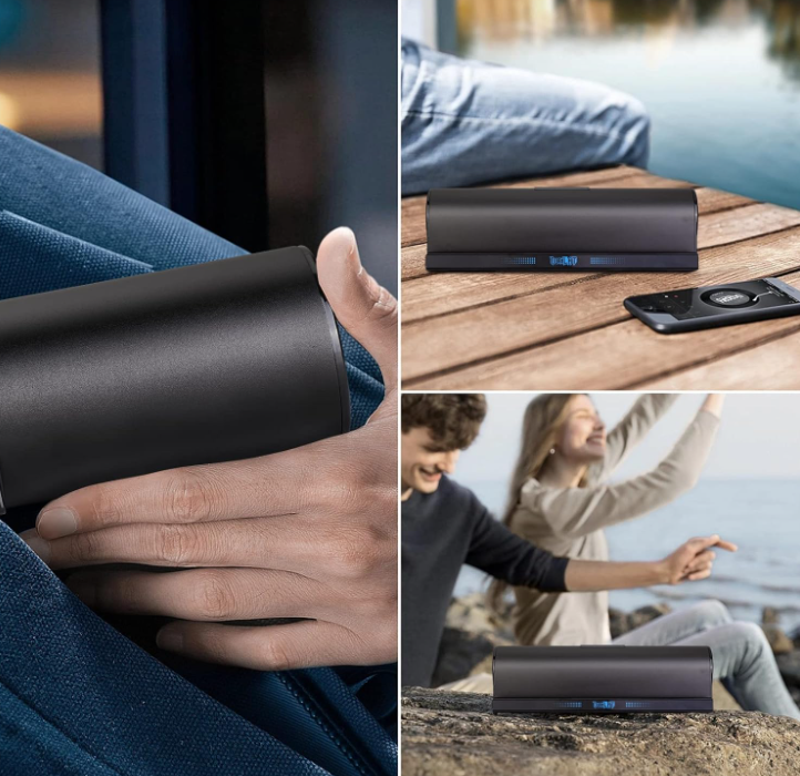 Wireless Bluetooth Bass Portable Outdoor Speakers with Holder Doc Stand for Phone Tablet iPad