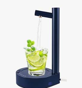 Smart Universal Portable Desktop Bedside Table Kitchen Nursing Home Care Facility Water Pump Dispenser with Rechargeable Battery