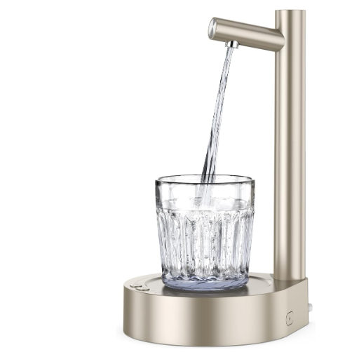 Smart Universal Portable Desktop Water Pump Dispenser with Rechargeable Battery