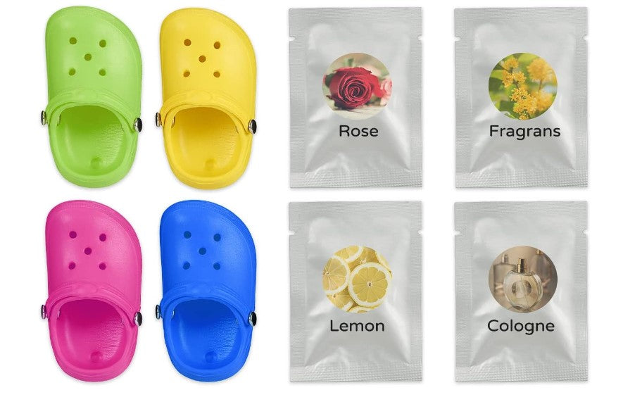 Unique Car Air Freshener Vent Clips with Refills Solid Fragrance Replacement Pads Car Perfume Clip Car Interior Decor Accessories