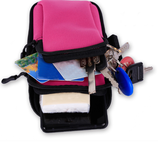 Arm Handbag Pouch Compatible with I Phone Samsung for Running Sports Fitness and Night Out Wrist Pouch Bag