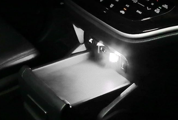 4 PCS USB LED Portable Universal Car Vehicle Interior Ambient Atmosphere Lamp Plug-in Decor Night Light Kit