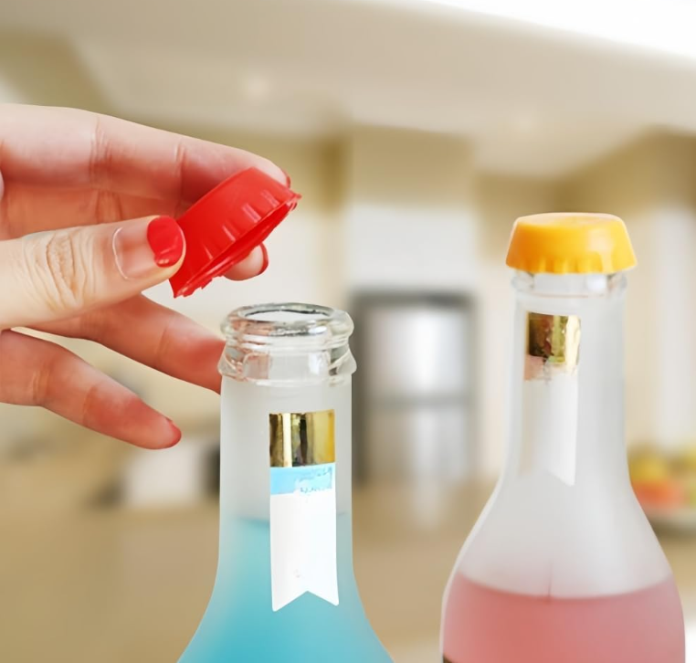 Silicone Soda Pop Energy Juice Beer Cup Can Cover Toppers Lid Reusable Beverage Food Protector 2 -18 Pack