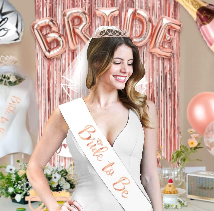 Bachelorette Party Decorations Bridal Shower Decor Kit for Bride to Be