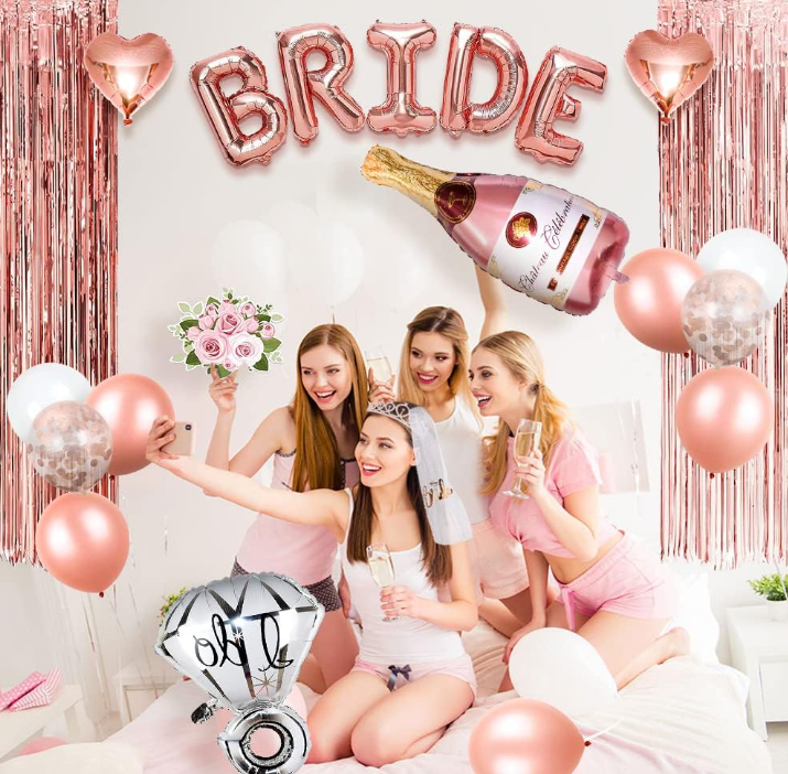 Bachelorette Party Decorations Bridal Shower Decor Kit for Bride to Be