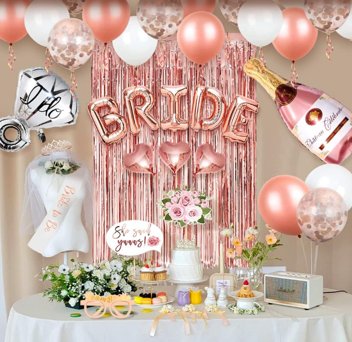 Bachelorette Party Decorations Bridal Shower Decor Kit for Bride to Be
